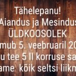 Seltsi üldkoosolek